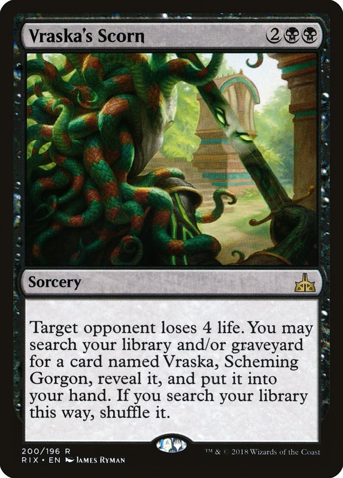 Vraska's Scorn [Rivals of Ixalan] | Gate City Games LLC