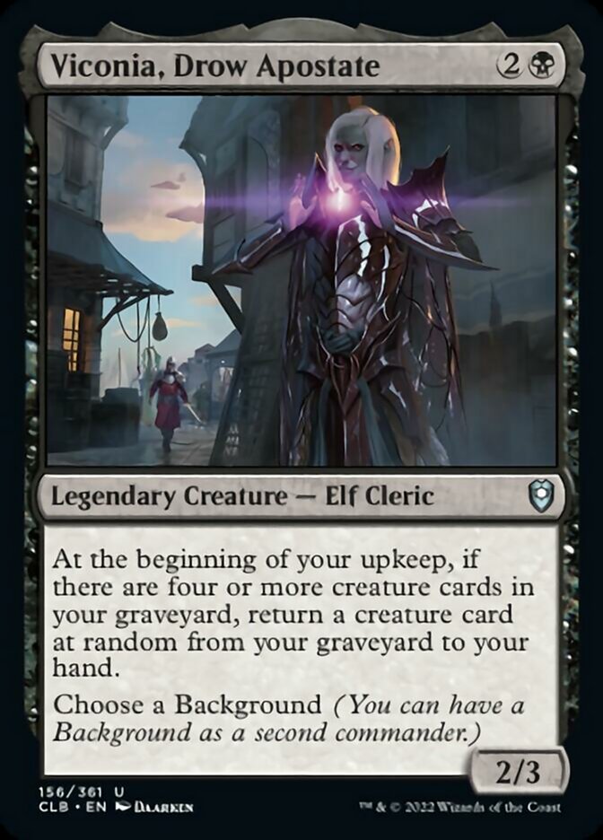 Viconia, Drow Apostate [Commander Legends: Battle for Baldur's Gate] | Gate City Games LLC