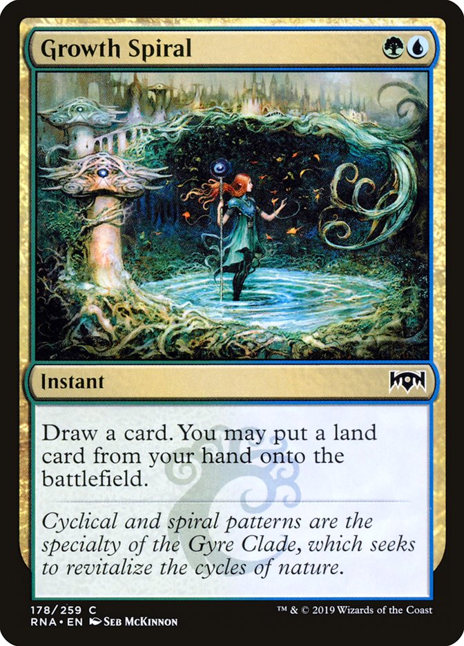 Growth Spiral [Ravnica Allegiance] | Gate City Games LLC