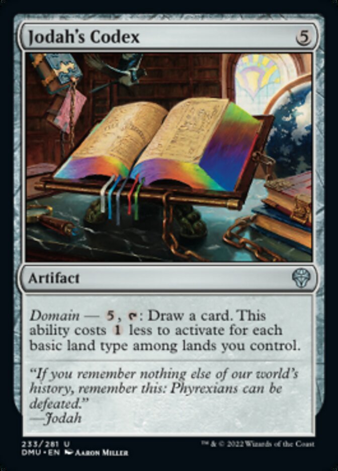 Jodah's Codex [Dominaria United] | Gate City Games LLC