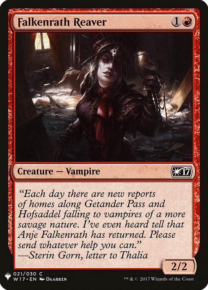 Falkenrath Reaver [Mystery Booster] | Gate City Games LLC