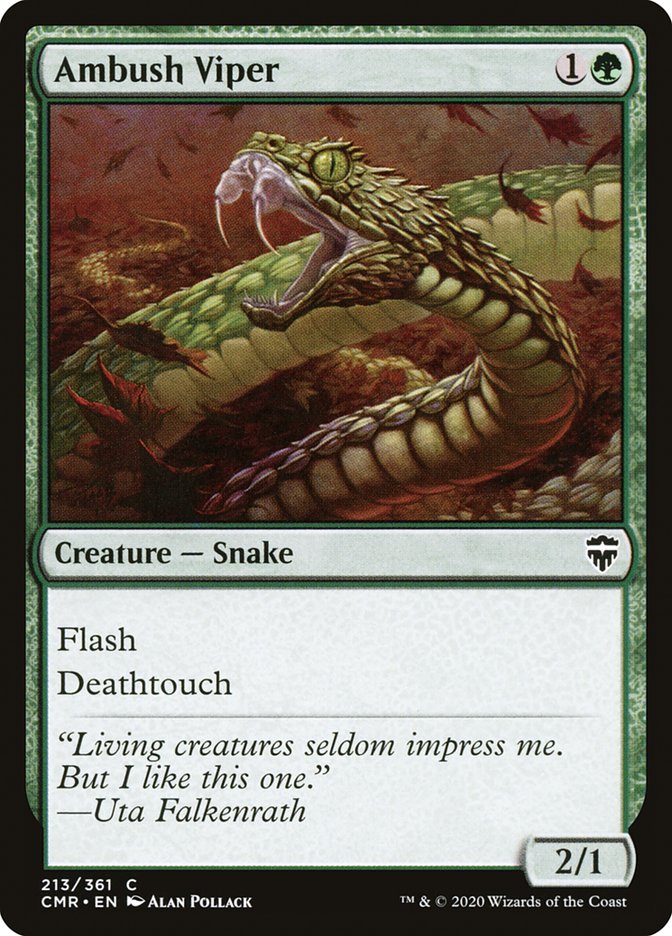 Ambush Viper [Commander Legends] | Gate City Games LLC