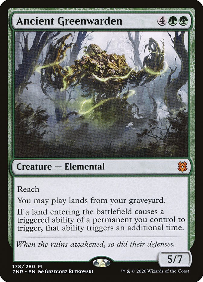 Ancient Greenwarden [Zendikar Rising] | Gate City Games LLC
