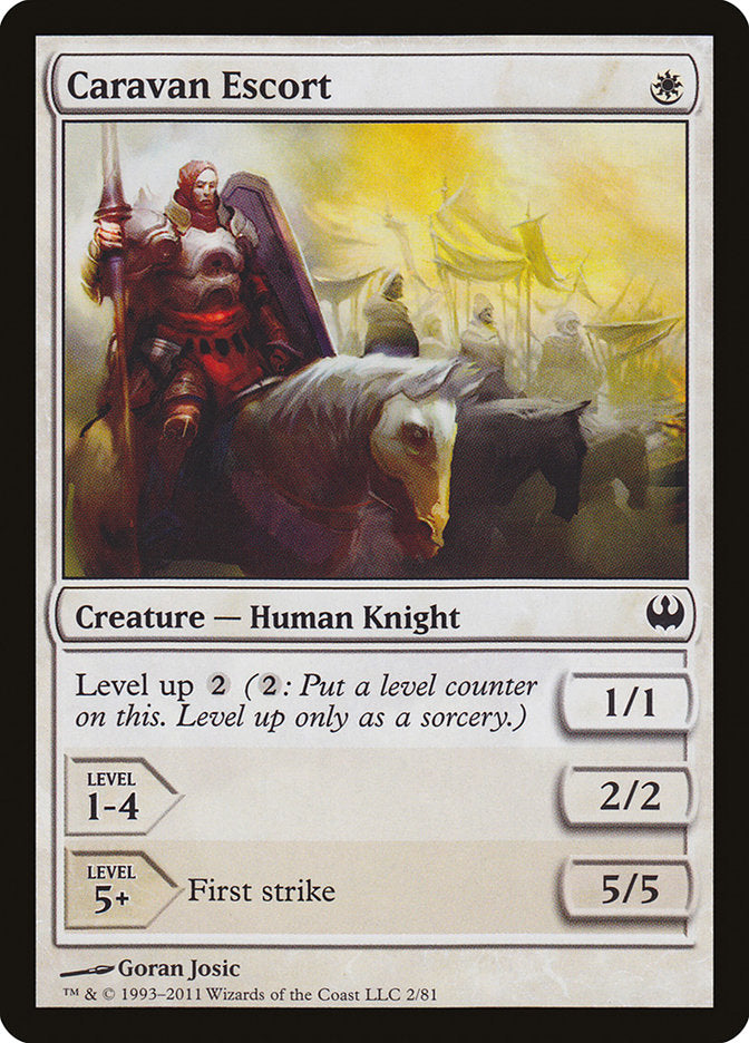 Caravan Escort [Duel Decks: Knights vs. Dragons] | Gate City Games LLC