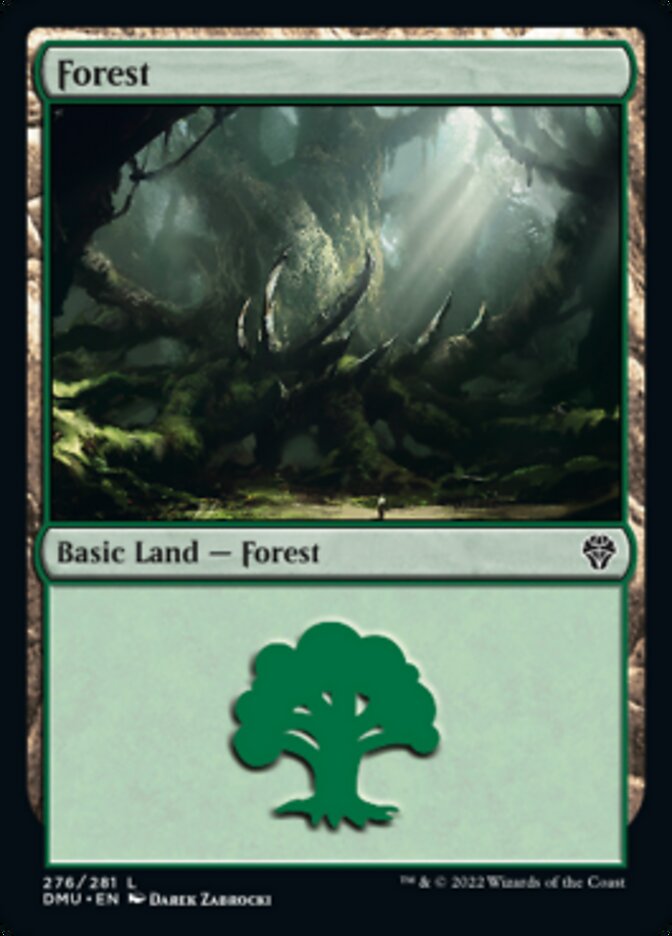 Forest (276) [Dominaria United] | Gate City Games LLC