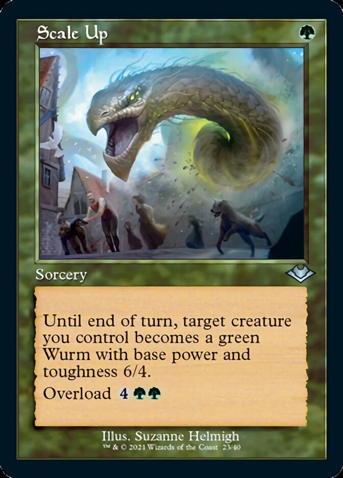 Scale Up (Retro Foil Etched) [Modern Horizons] | Gate City Games LLC