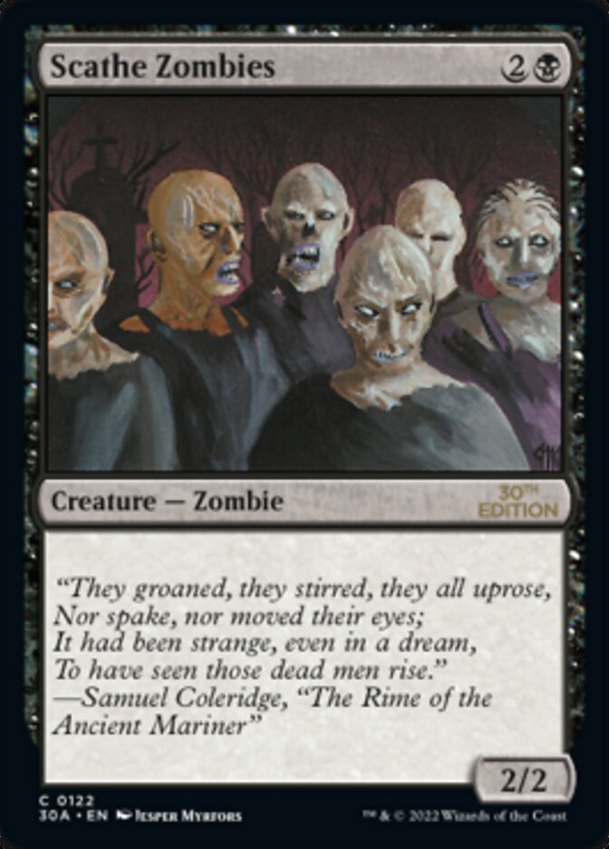 Scathe Zombies [30th Anniversary Edition] | Gate City Games LLC