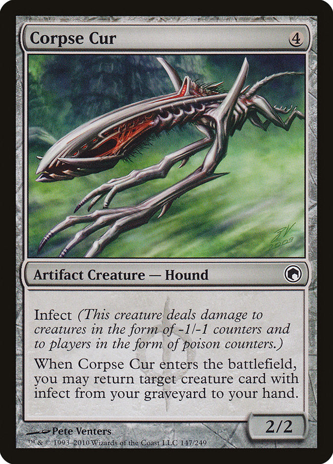 Corpse Cur [Scars of Mirrodin] | Gate City Games LLC