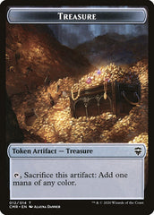 Copy (013) // Treasure Double-Sided Token [Commander Legends Tokens] | Gate City Games LLC