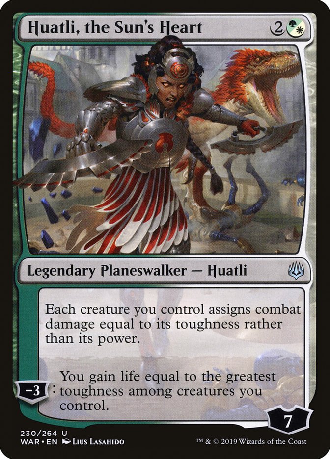 Huatli, the Sun's Heart [War of the Spark] | Gate City Games LLC