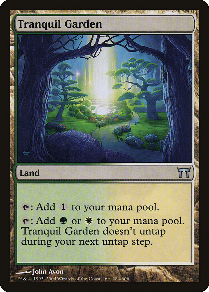 Tranquil Garden [Champions of Kamigawa] | Gate City Games LLC