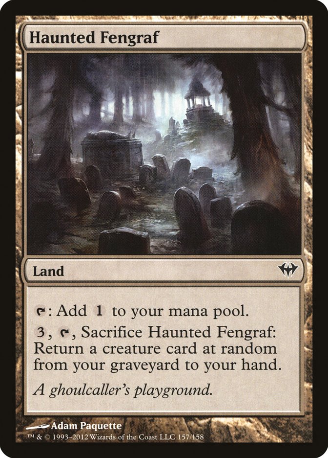 Haunted Fengraf [Dark Ascension] | Gate City Games LLC