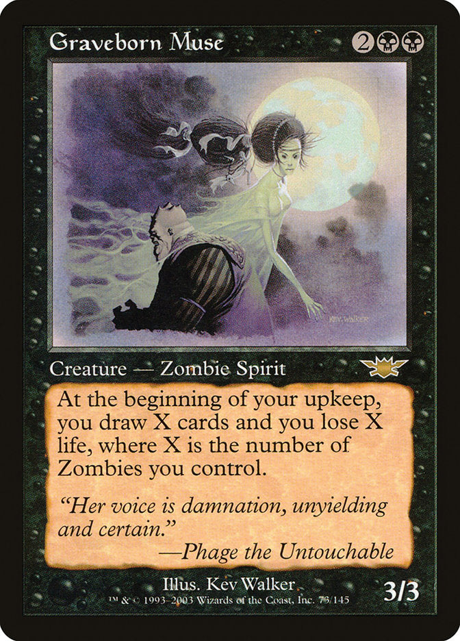 Graveborn Muse [Legions] | Gate City Games LLC