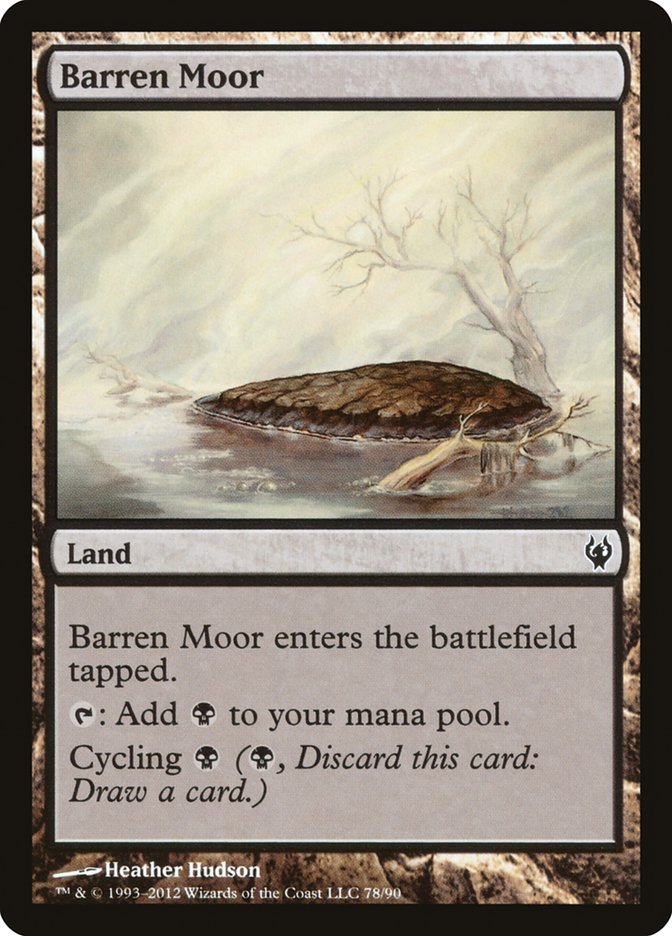 Barren Moor [Duel Decks: Izzet vs. Golgari] | Gate City Games LLC
