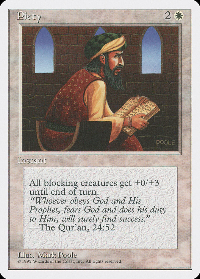 Piety [Fourth Edition] | Gate City Games LLC