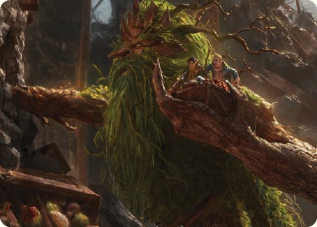 Treebeard, Gracious Host Art Card [The Lord of the Rings: Tales of Middle-earth Art Series] | Gate City Games LLC