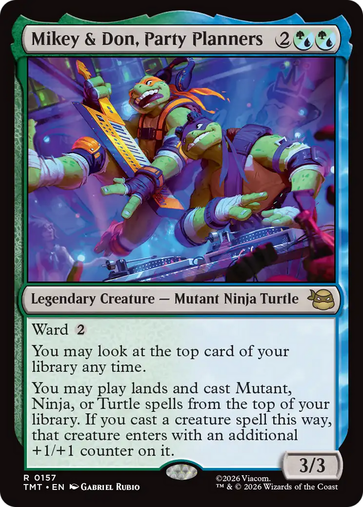 Mikey & Don, Party Planners [Teenage Mutant Ninja Turtles] | Gate City Games LLC