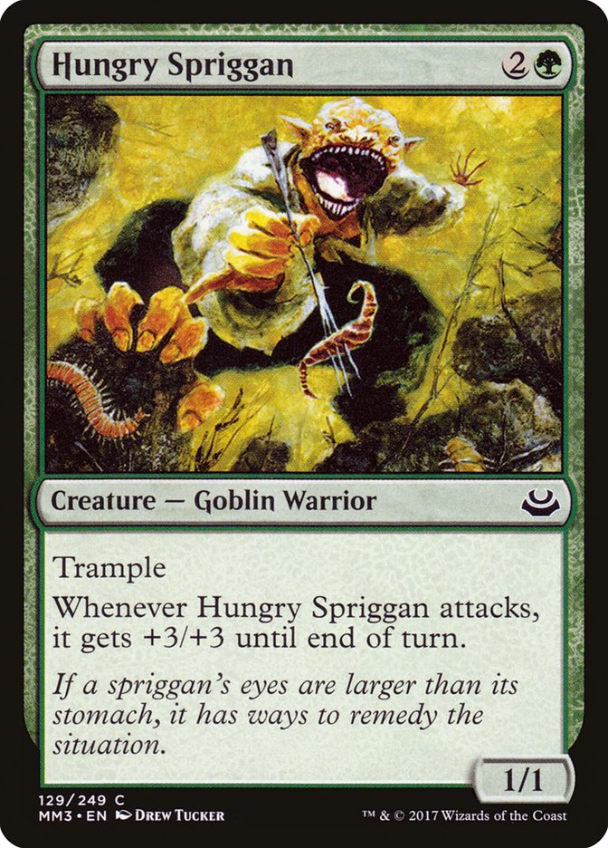 Hungry Spriggan [Modern Masters 2017] | Gate City Games LLC
