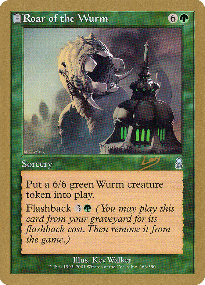 Roar of the Wurm (Raphael Levy) [World Championship Decks 2002] | Gate City Games LLC