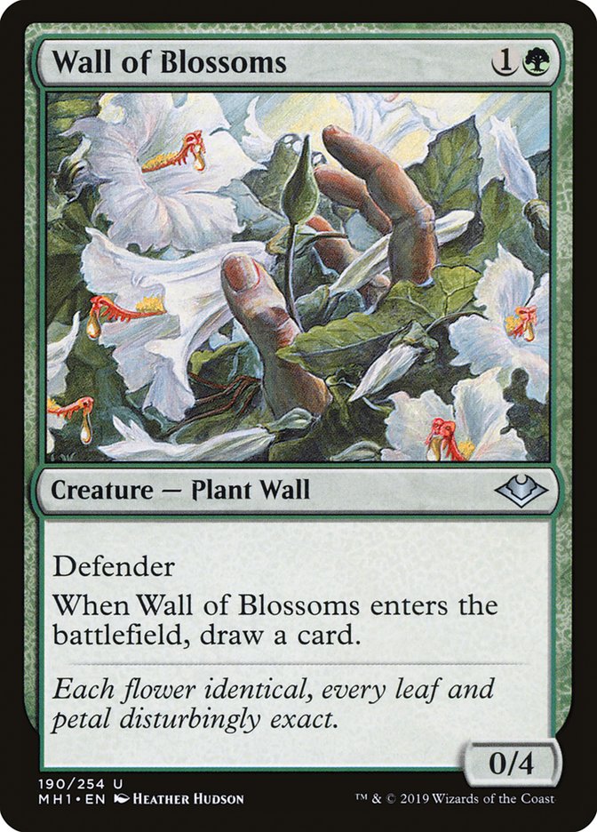 Wall of Blossoms [Modern Horizons] | Gate City Games LLC