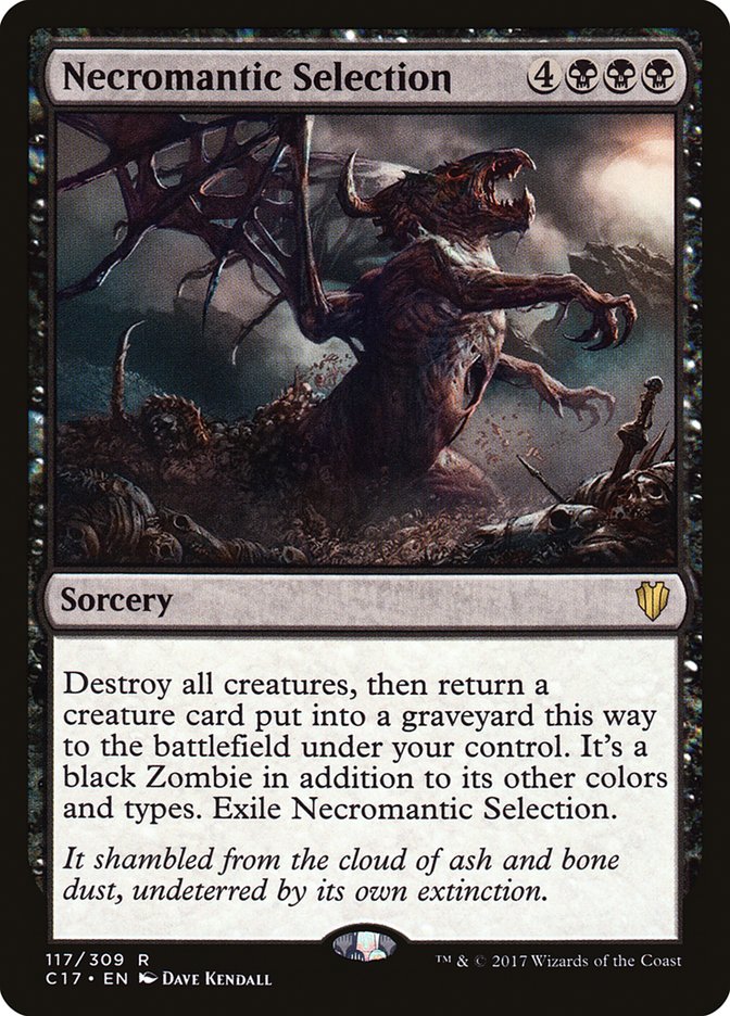 Necromantic Selection [Commander 2017] | Gate City Games LLC
