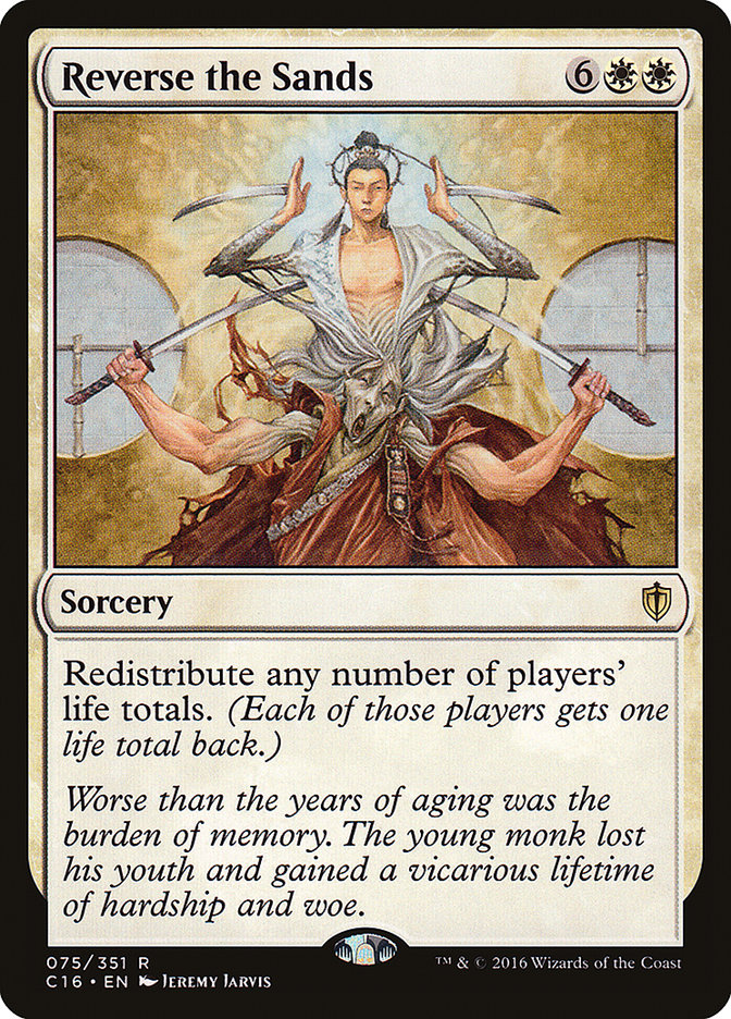 Reverse the Sands [Commander 2016] | Gate City Games LLC