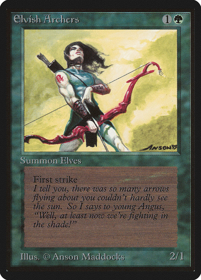 Elvish Archers [Beta Edition] | Gate City Games LLC