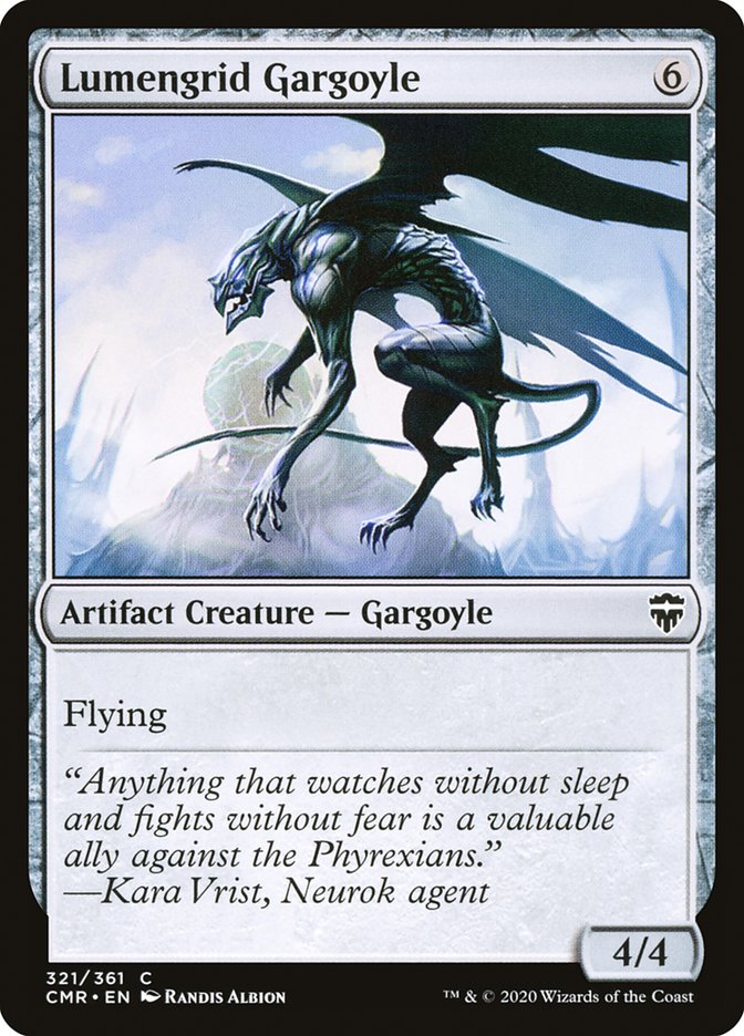 Lumengrid Gargoyle [Commander Legends] | Gate City Games LLC