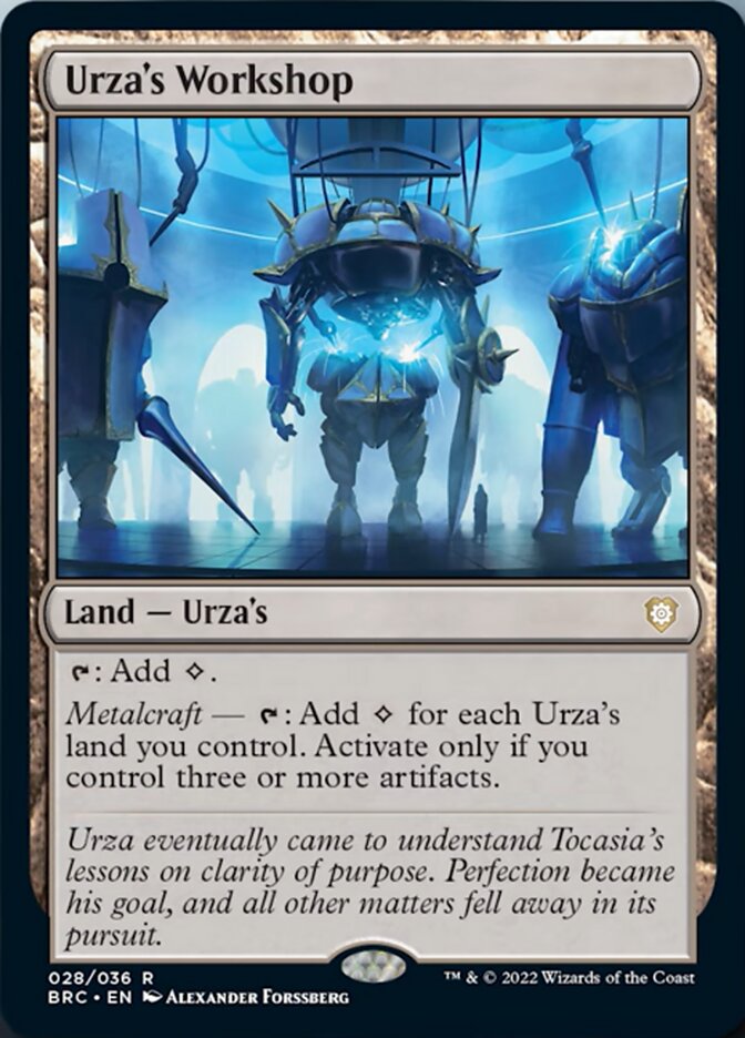 Urza's Workshop [The Brothers' War Commander] | Gate City Games LLC