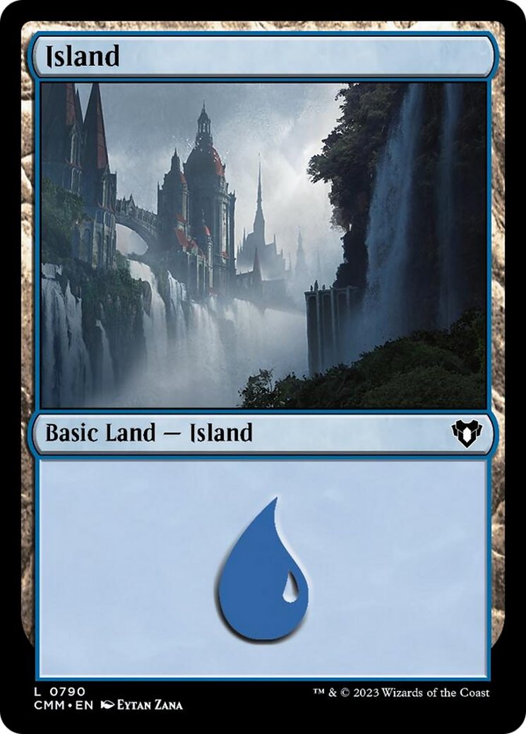 Island (790) [Commander Masters] | Gate City Games LLC