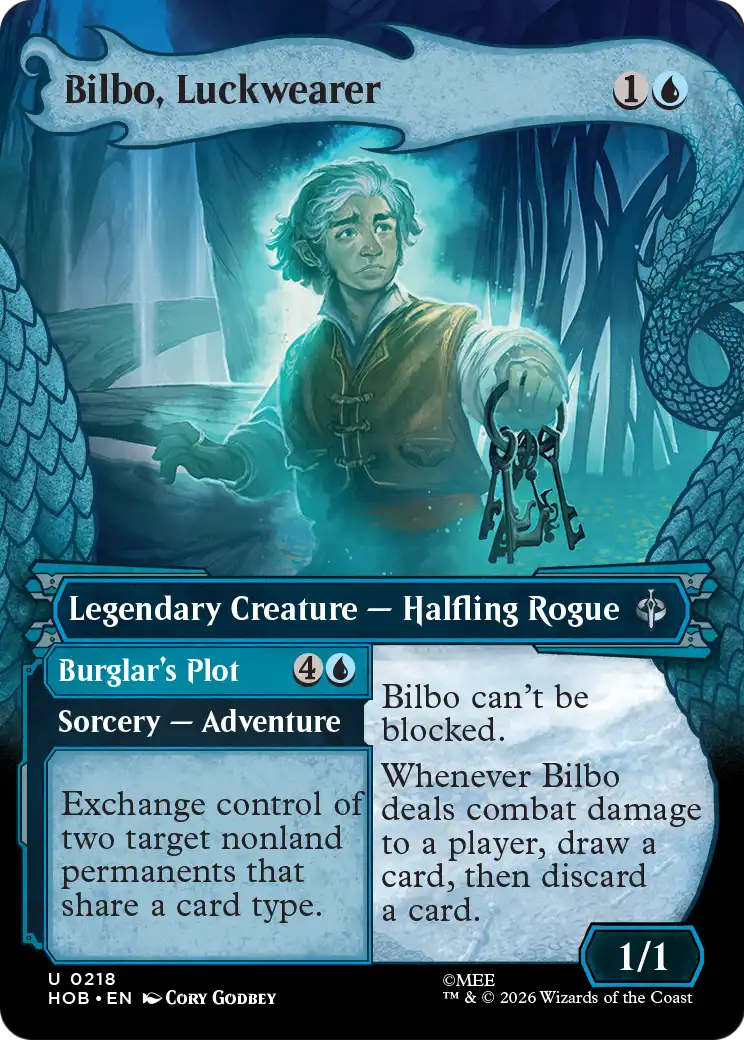 Bilbo, Luckwearer (Showcase) [The Hobbit] | Gate City Games LLC