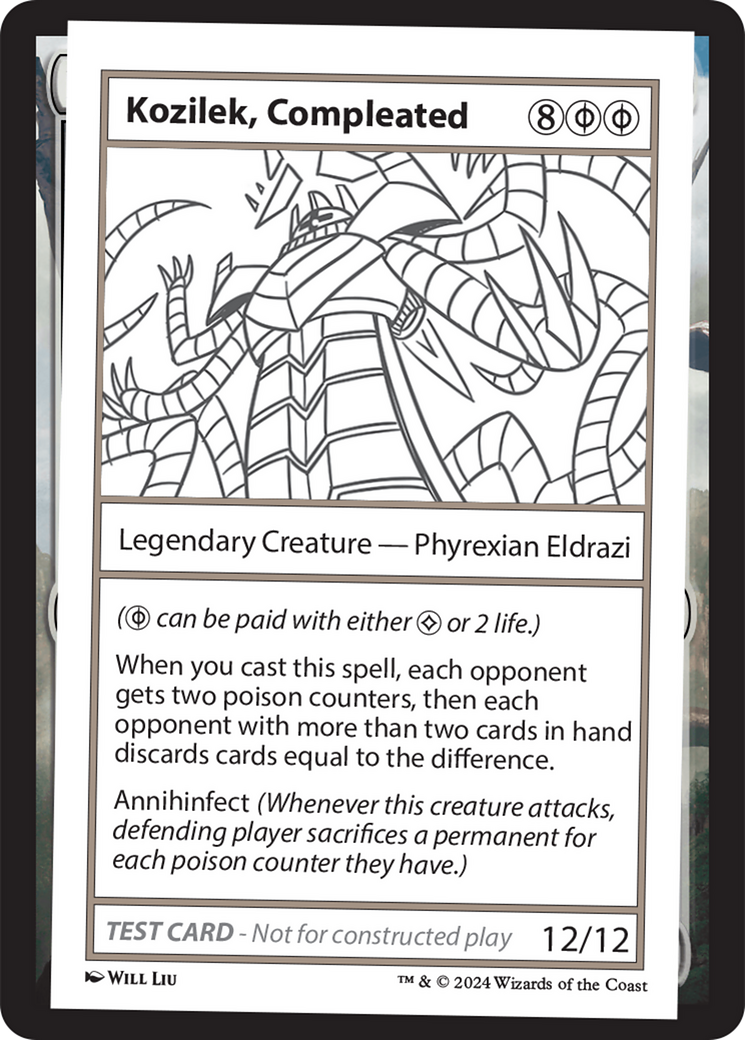 Kozilek, Completed [Mystery Booster 2 Playtest Cards] | Gate City Games LLC