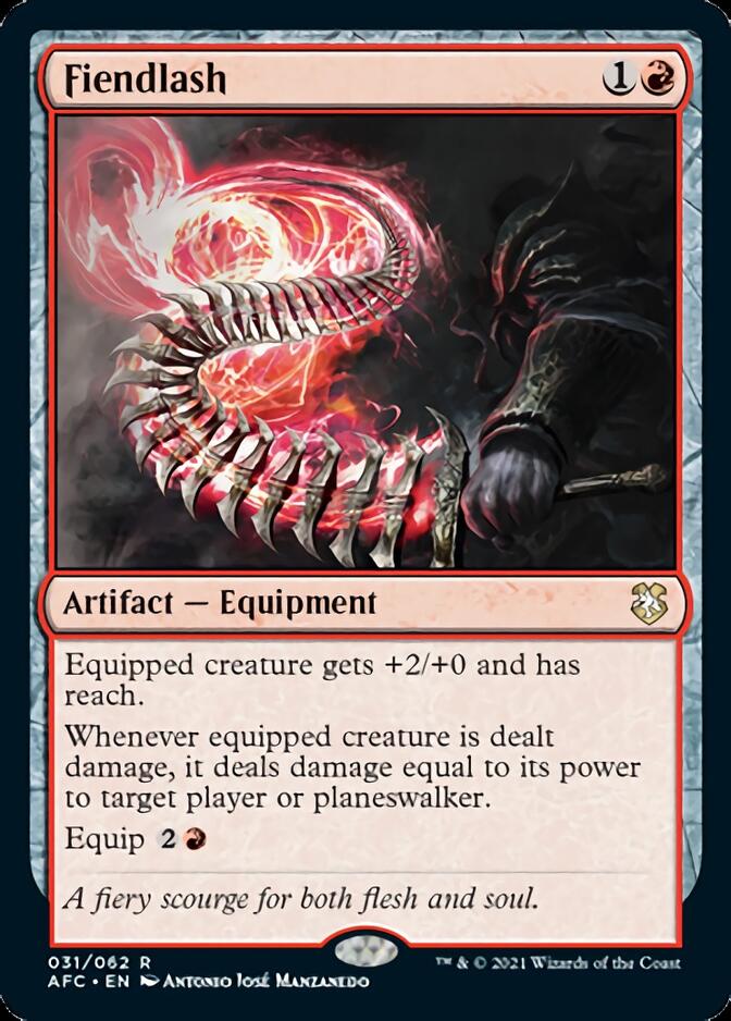 Fiendlash [Dungeons & Dragons: Adventures in the Forgotten Realms Commander] | Gate City Games LLC
