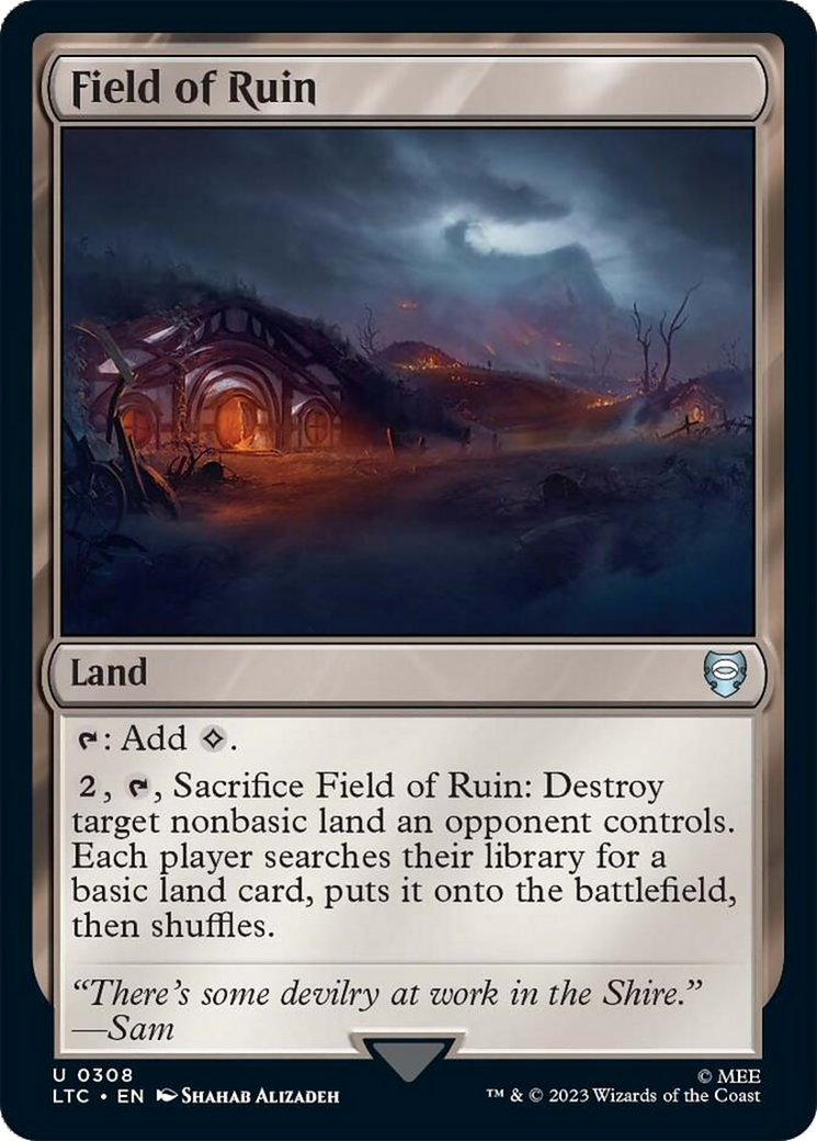 Field of Ruin [The Lord of the Rings: Tales of Middle-Earth Commander] | Gate City Games LLC