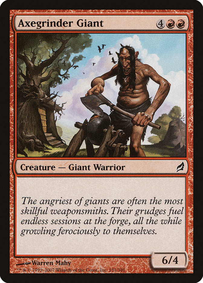Axegrinder Giant [Lorwyn] | Gate City Games LLC