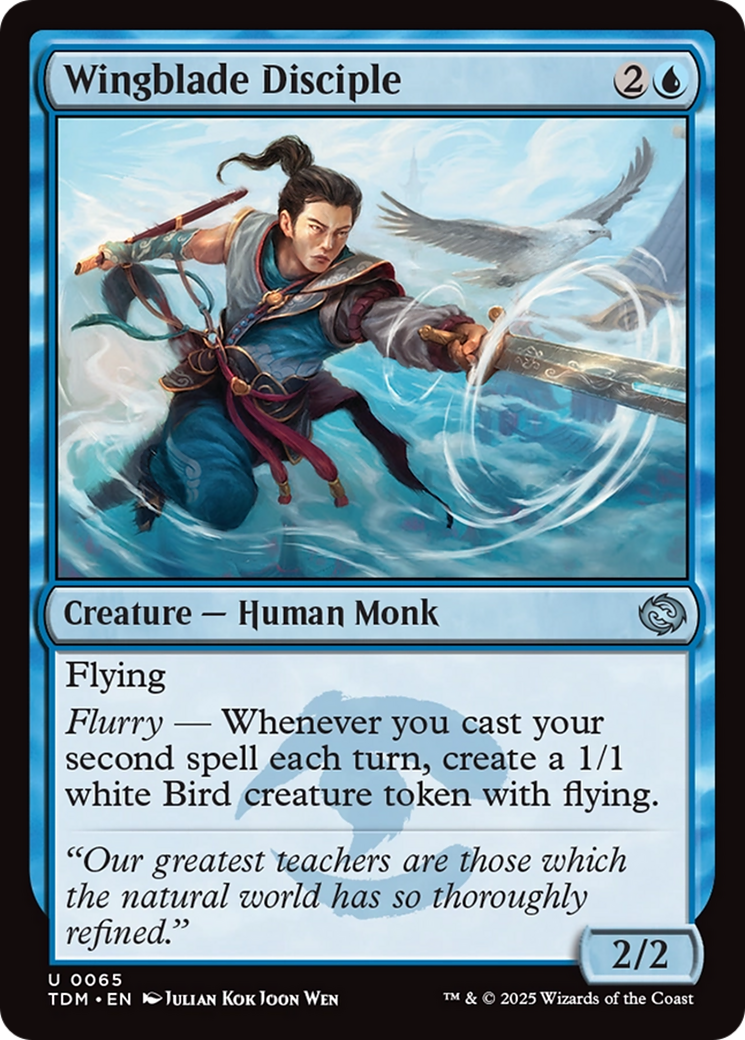 Wingblade Disciple [Tarkir: Dragonstorm] | Gate City Games LLC