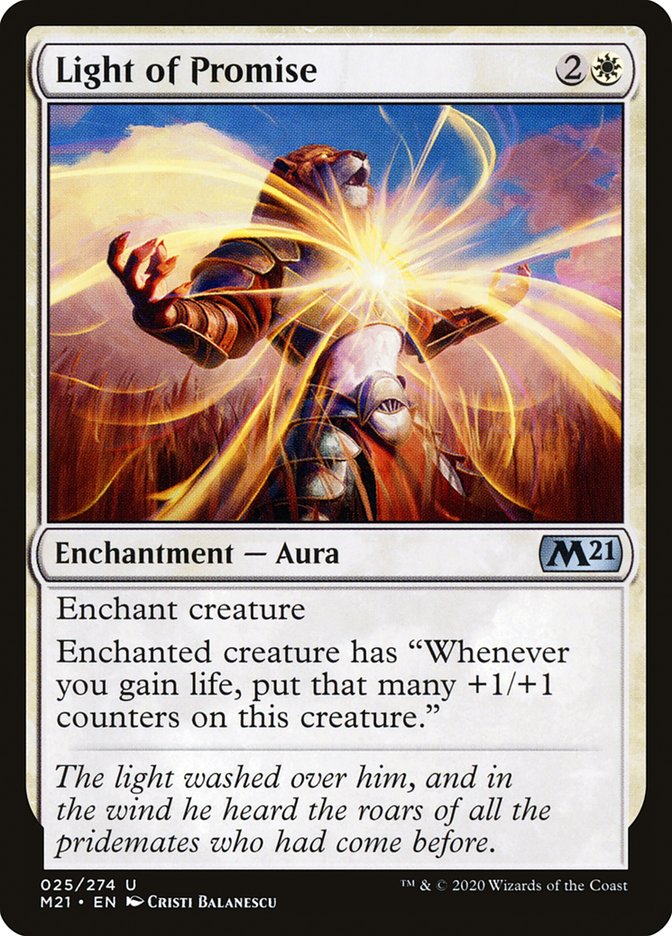 Light of Promise [Core Set 2021] | Gate City Games LLC