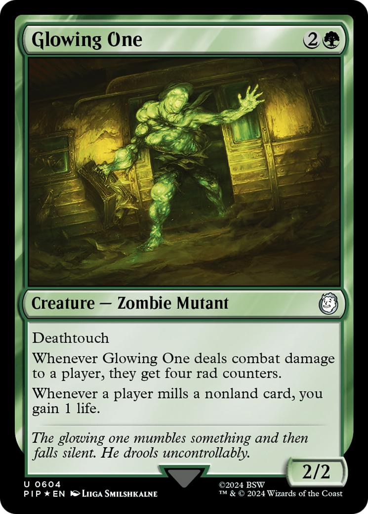 Glowing One (Surge Foil) [Fallout] | Gate City Games LLC
