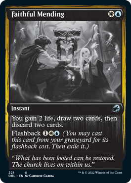 Faithful Mending [Innistrad: Double Feature] | Gate City Games LLC