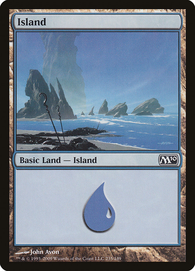 Island (235) [Magic 2010] | Gate City Games LLC