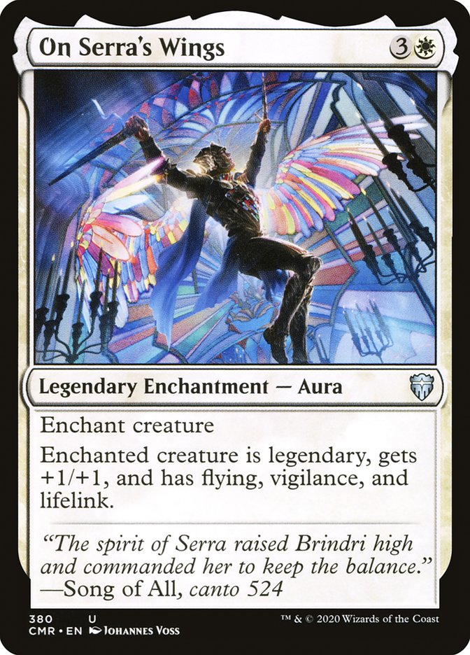 On Serra's Wings [Commander Legends] | Gate City Games LLC