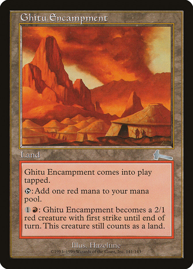 Ghitu Encampment [Urza's Legacy] | Gate City Games LLC