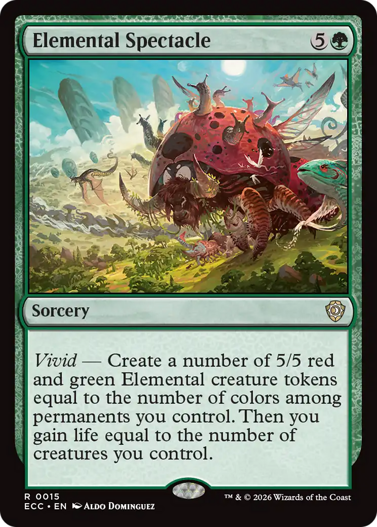 Elemental Spectacle [Lorwyn Eclipsed Commander] | Gate City Games LLC