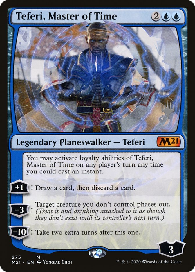 Teferi, Master of Time (Promo Pack) (275) [Core Set 2021 Promos] | Gate City Games LLC