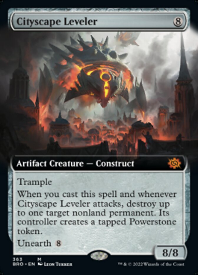 Cityscape Leveler (Extended Art) [The Brothers' War] | Gate City Games LLC