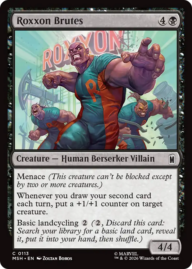 Roxxon Brutes [Marvel Super Heroes] | Gate City Games LLC
