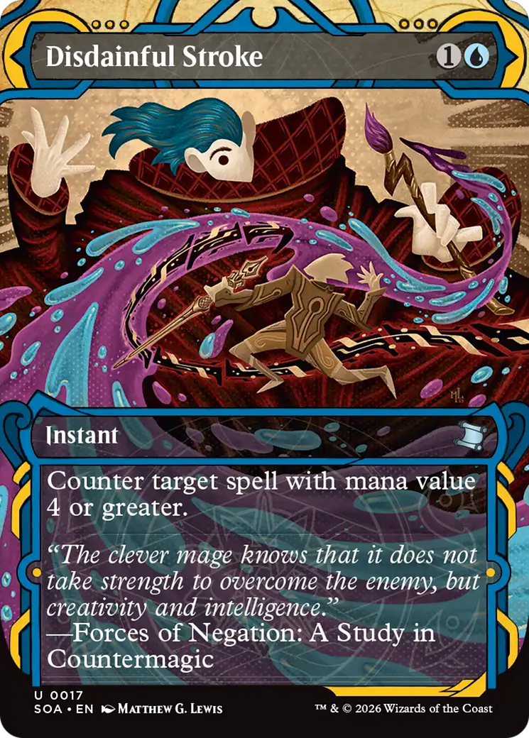 Disdainful Stroke [Secrets of Strixhaven: Mystical Archive] | Gate City Games LLC