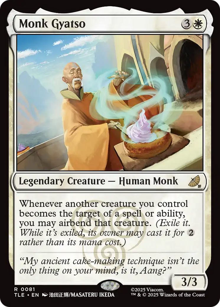 Monk Gyatso [Avatar: The Last Airbender: Eternal-Legal] | Gate City Games LLC