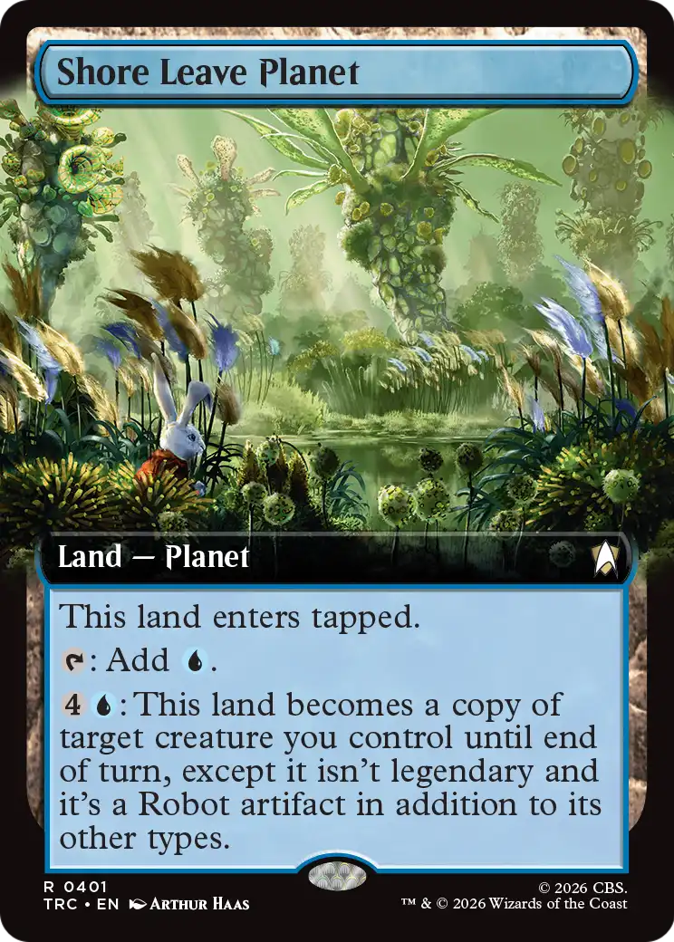 Shore Leave Planet (Extended Art) [Star Trek Commander] | Gate City Games LLC