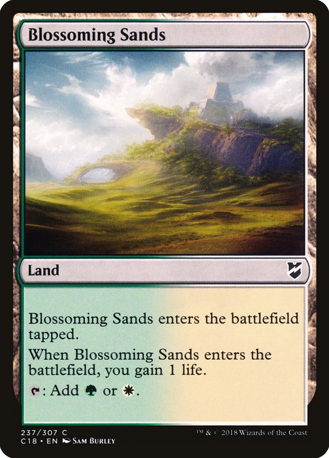 Blossoming Sands [Commander 2018] | Gate City Games LLC